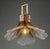 White Vintage Mid-Century Modern Italian Floreal Glass Tulip Chandelier For Sale - Image 8 of 9