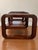 Mersman 1970s Postmodern Walnut Waterfall Tables Attributed to Lou Hodges for Mersm For Sale - Image 4 of 5