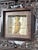 Vintage Chinese Tang Style Court Lady Shadowbox With Carved Wood Fretwork Frame For Sale - Image 4 of 6