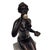 1920s German Artist, Art Nouveau Woman Blowing Bubbles, Bronze and Marble, 1920s For Sale - Image 5 of 18