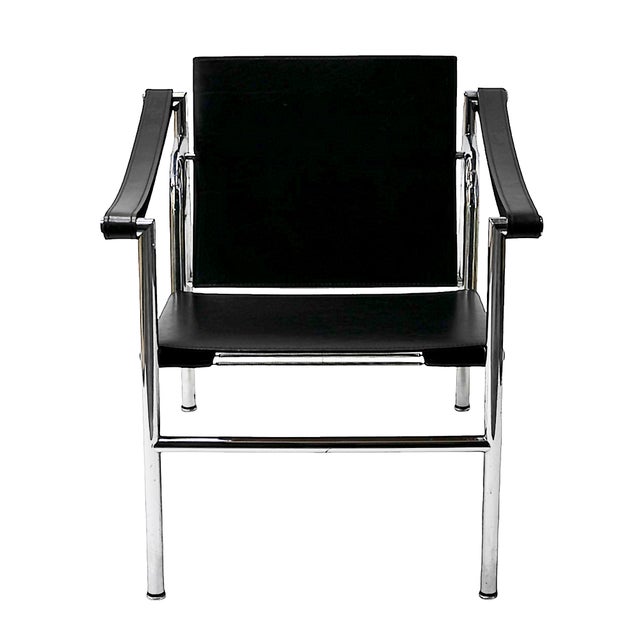 Mid-Century Modern LC1 Armchair by Le Corbusier for Cassina, 1990s For Sale - Image 3 of 8