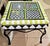 Boho Chic 1980s Paint Decorated End Table For Sale - Image 3 of 6