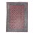 Vintage Persian Tabriz Rug, Hand-Knotted Wool, Allover Herati Pattern, Plum & Blue, 7x10 For Sale