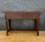 Spanish Renaissance Revival Carved Oak Console Table with Drawer, 1930s For Sale - Image 10 of 11