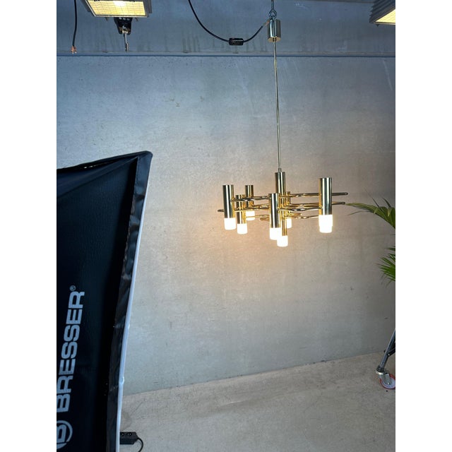 Gaetano Sciolari Vintage Boulanger Chandelier by Gaetano Sciolari for Boulanger, 1970s For Sale - Image 4 of 10