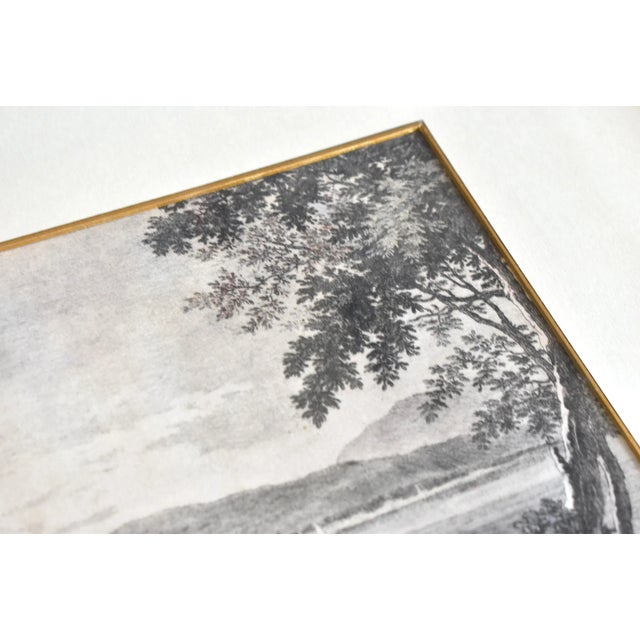 18th Century Engraving of a Marco Ricci Landscape by Giovanni Volpato For Sale In San Francisco - Image 6 of 10
