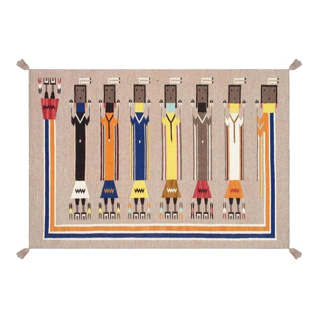 Tuscany Wool Mocha Area Rug, 5' 1'' X 6' 8'' For Sale