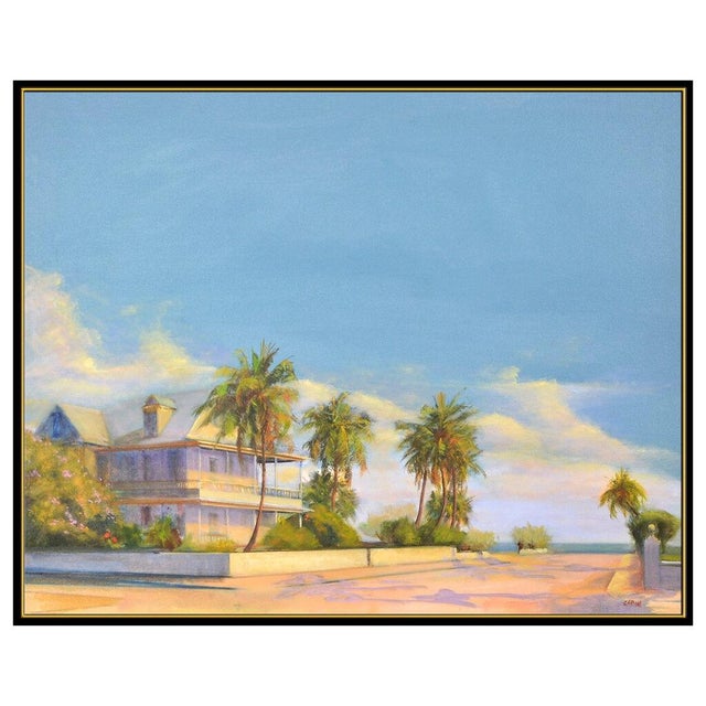 Realism Late 20th Century Shoreside Sanctuary, Robert Cardinal For Sale - Image 3 of 5