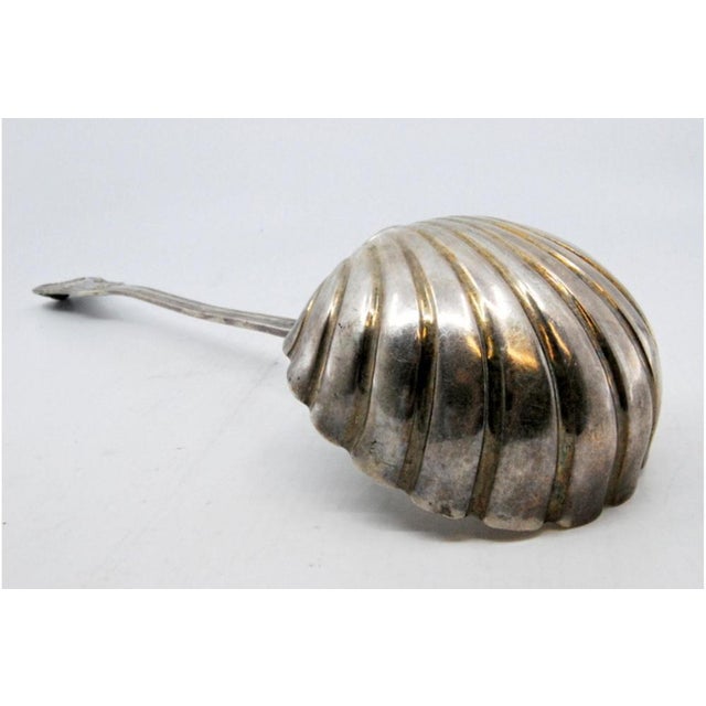 Silver Soup Ladle For Sale - Image 6 of 7