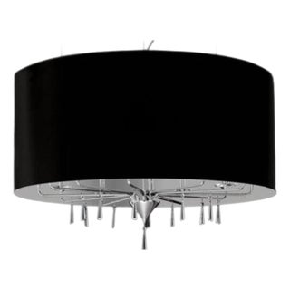 Crystal Shadow Pendant Light in Chrome and Crystal by Aggiolight For Sale