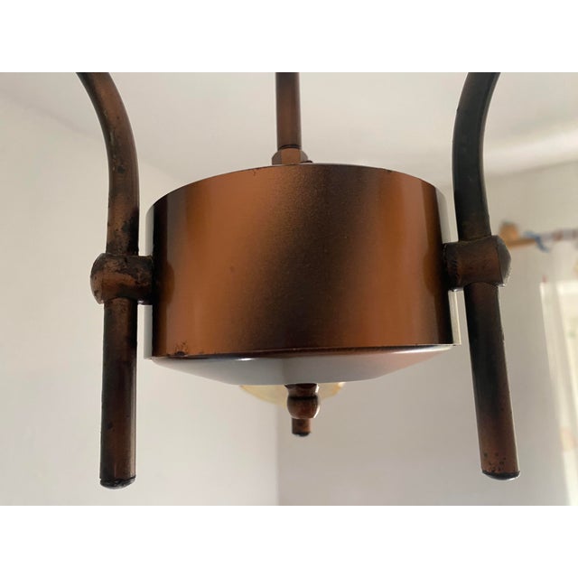 Vintage Three-Light Chandelier by Kaj Dol Pri Hrastniku, Slovenia, 1990s For Sale - Image 4 of 13