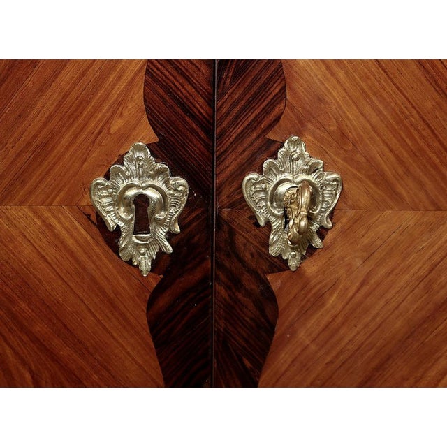 Louis XV Wood Secretary by J. Popsel For Sale - Image 10 of 18