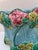 Art Nouveau Majolica Aqua Hydrangea Cachepot Sarreguemines, Circa 1900 For Sale - Image 3 of 8