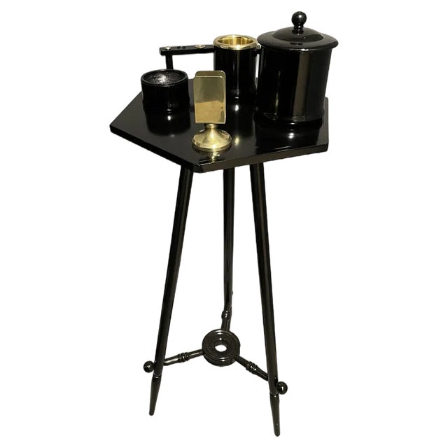 Antique Smoking Table, 1910s For Sale