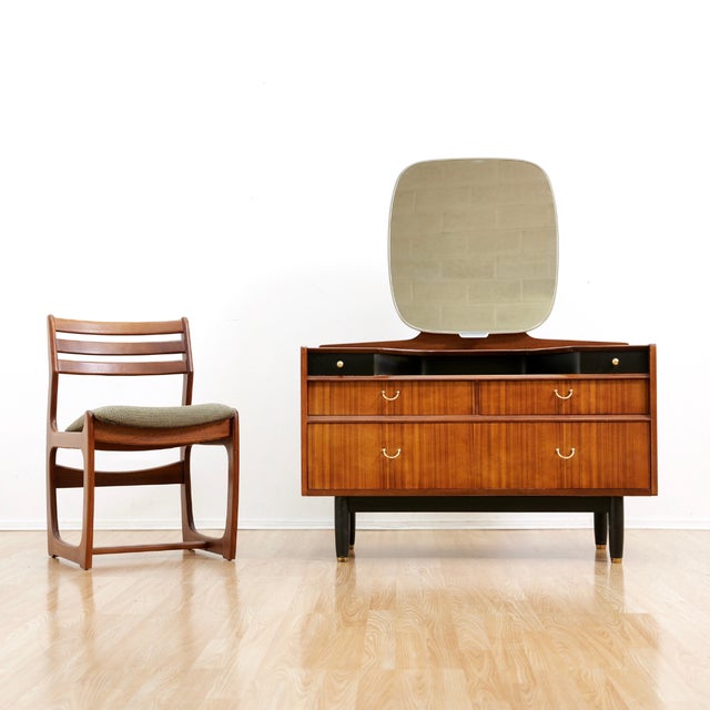 Wood 1960s Mid Century Entryway Vanity Dresser by G Plan For Sale - Image 7 of 10