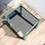 Postmodern Sculptural Metal and Smoked Glass Side Table, 1980s For Sale - Image 10 of 17