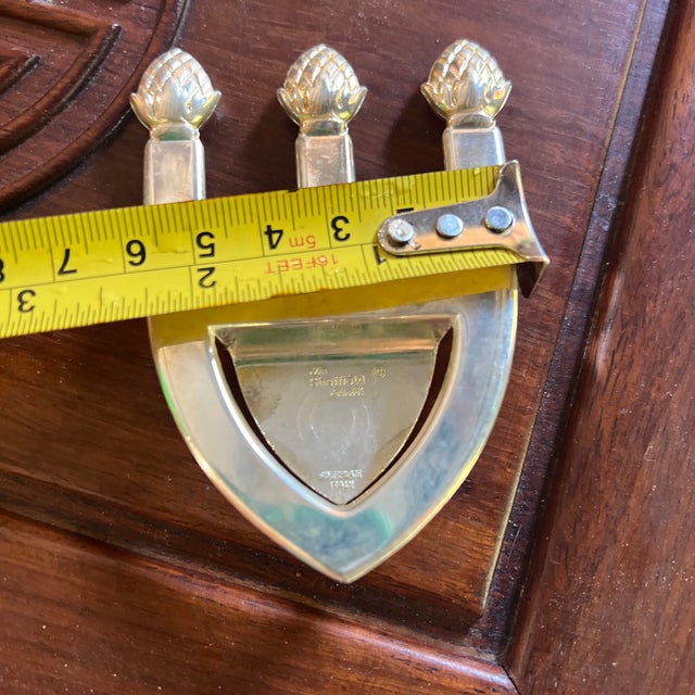 Silver Vintage Italian Silver Bookmark For Sale - Image 8 of 10