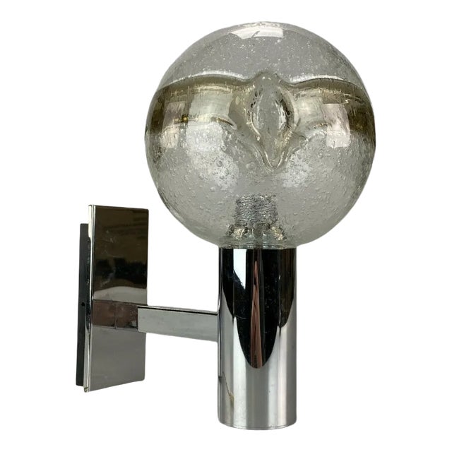 Mid-Century Space Age Ball Sconce from Sölken Leuchten, 1960s For Sale