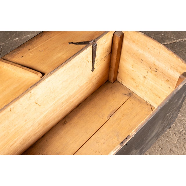 Late 19th Century "Jules D’Hooge" Belgian Immigrant Trunk For Sale - Image 10 of 10