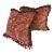 Vintage Brunschwig & Fils French Country Brocade Pillows /Pair For Sale
