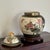 Large Late-20th Century Japanese Satsuma-Inspired Ginger Jar W/ Wooden Stand For Sale - Image 9 of 12