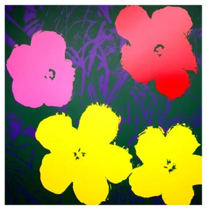 Sunday B. Morning after Andy Warhol, Flowers 11.65, Silkscreen Print