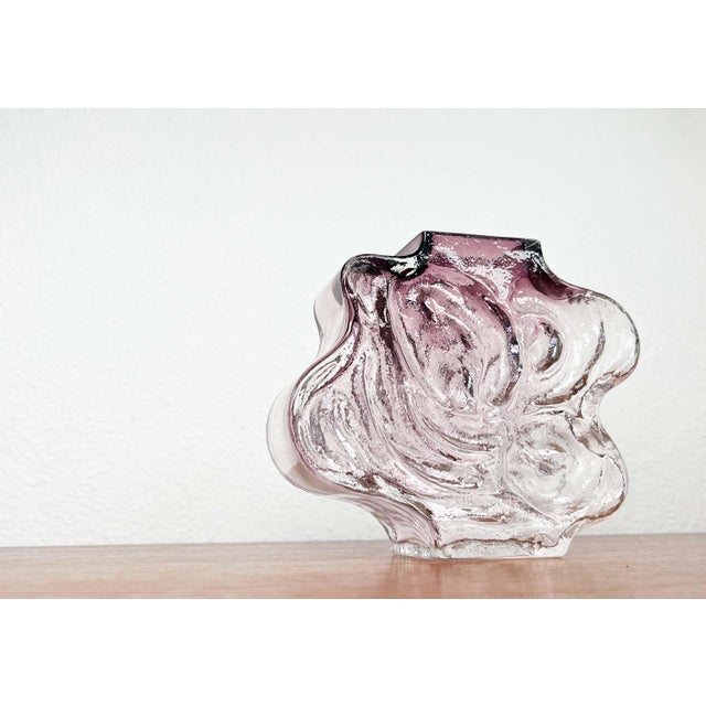 1960s Mid-Century Modern Art Glass Vase by Kai Blomqvist for Kumela, Finland, 1960s For Sale - Image 5 of 18