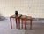 Danish Nesting Tables with Ceramic Inlay, 1960, Set of 3, in Very Good conditions. Designed 1960 to 1969