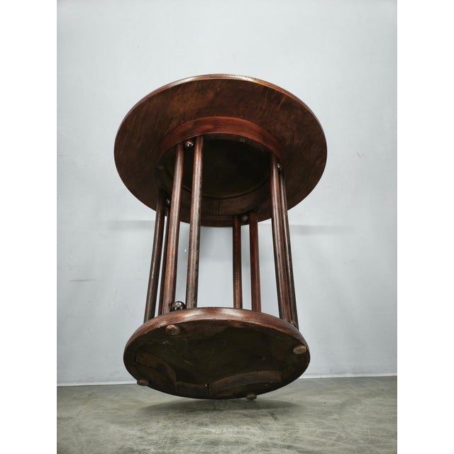 Fledermaus Vienna Secession Bentwood Table, Austria, 1900 For Sale - Image 3 of 11