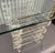 Karl Springer 1970s Stacked Lucite Glass Topped Coffee Table For Sale - Image 4 of 5