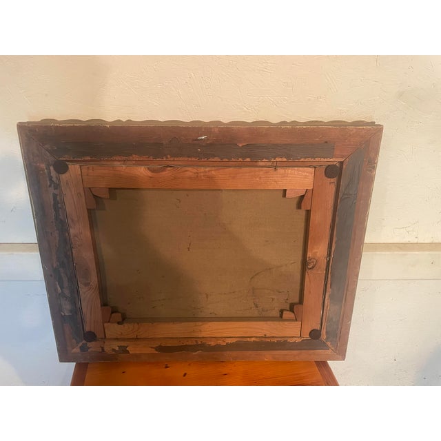 Textile Antique European Oil Still Life Painting For Sale - Image 7 of 7