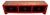 Antique Chinese Low Red Elmwood Cabinet For Sale
