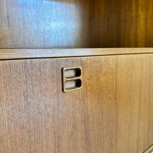 Vintage Teak Bookcase from Clausen & Son, Denmark, 1960s For Sale - Image 6 of 7