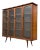 1960s Walnut Mid Century Modern Bookcase by Lane Furniture For Sale