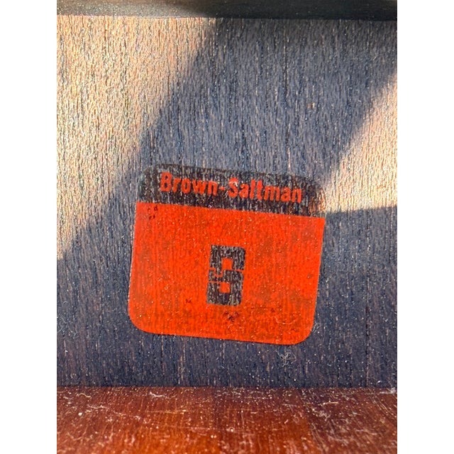 Vintage Brown-Saltman Mid-Century Modern “324 Jade” Side Table For Sale In Houston - Image 6 of 9