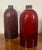 19th Century Antique 19th Century American Classical Blown Glass Hurricane Wall Sconce Shades - A Pair For Sale - Image 5 of 14