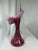 Add a beautiful touch of vintage American art glass to your collection with this **Vintage Fenton Cranberry Fern...