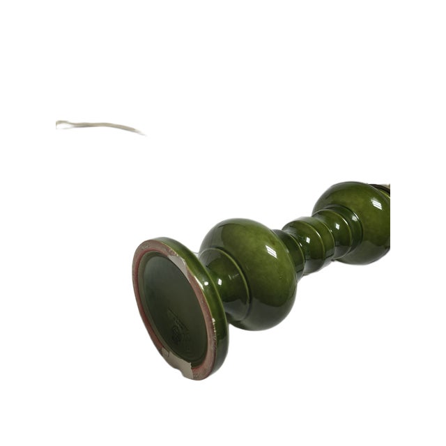 Polish Postmodern Bedside Lamp in Glass and Pottery, 1980s For Sale - Image 10 of 11
