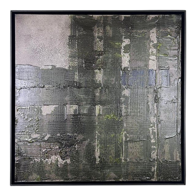 Green Field - Original Abstract Painting by J. Kent Martin For Sale