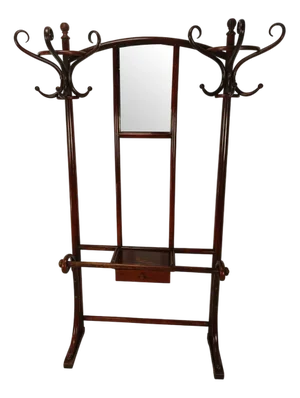 Bistrot Wall Coat Rack from Thonet, 1890s