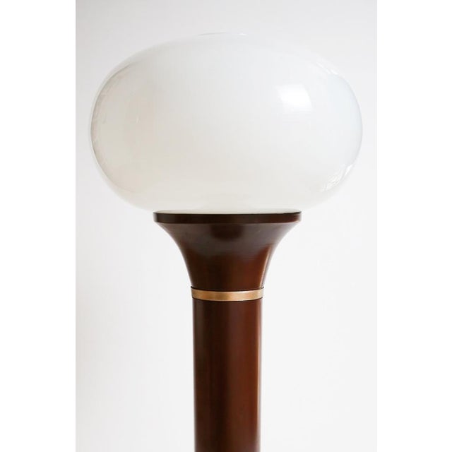Vintage floor lamp was made by Sijaj, Hrastnik in former Yugoslavia in the 1970s. The lamp is made from plastic base and...