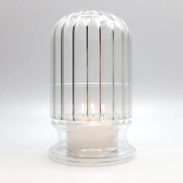 Outdoor Moscardino Glass Teacandle Holder by Kanz Architetti for Kanz For Sale - Image 10 of 10