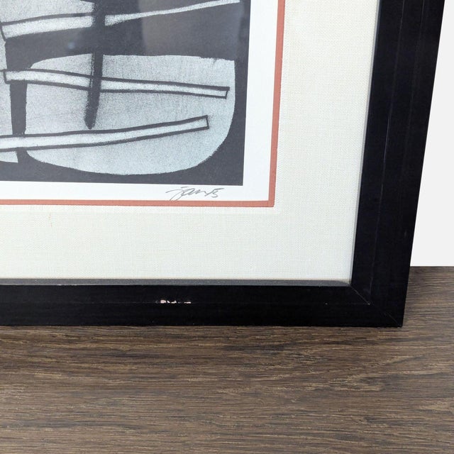 Gary Janis Signed Artist’s Proof Abstract Print For Sale - Image 4 of 7