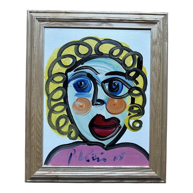 Original Peter Keil Painting Framed Chairish