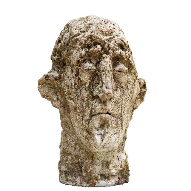 Óscar Aldonza Torres, Head Sculpture No 7, 2019, Red Stoneware with Shino Glaze For Sale - Image 18 of 18