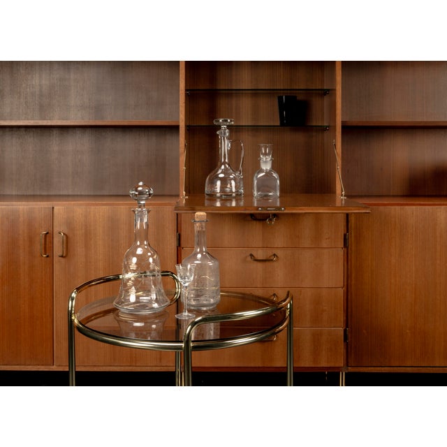 Sideboard with Shelves by Erwin Behr Study for BMZ, 1950s For Sale - Image 17 of 18