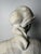 Sculpture Bust of Young Woman, 1800s, Marble For Sale - Image 11 of 15