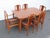 Young Furniture Mid Century Floating Top Sculptura Dining Table Six Chairs 6649 For Sale - Image 18 of 18