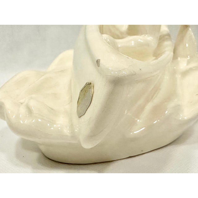 Ceramic Rower Statue from Jihokera Bechyně, 1950s For Sale - Image 9 of 12