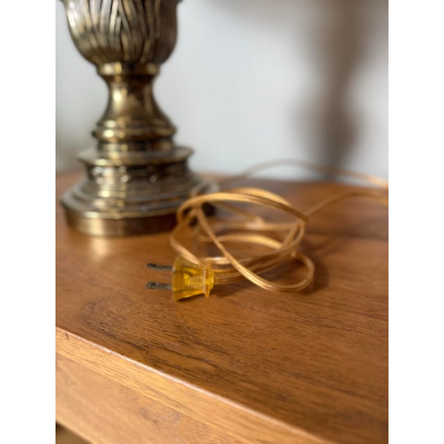 Brass Vintage Rembrandt Stiffel Brass Table Lamp For Sale - Image 8 of 8